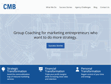 Tablet Screenshot of contentmarketingblueprint.com